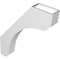 Ekena Millwork 4-in. W x 24-in. D x 30-in. H Legacy Architectural Grade PVC Knee Brace BRCP04X24X30LEC - alternate 3